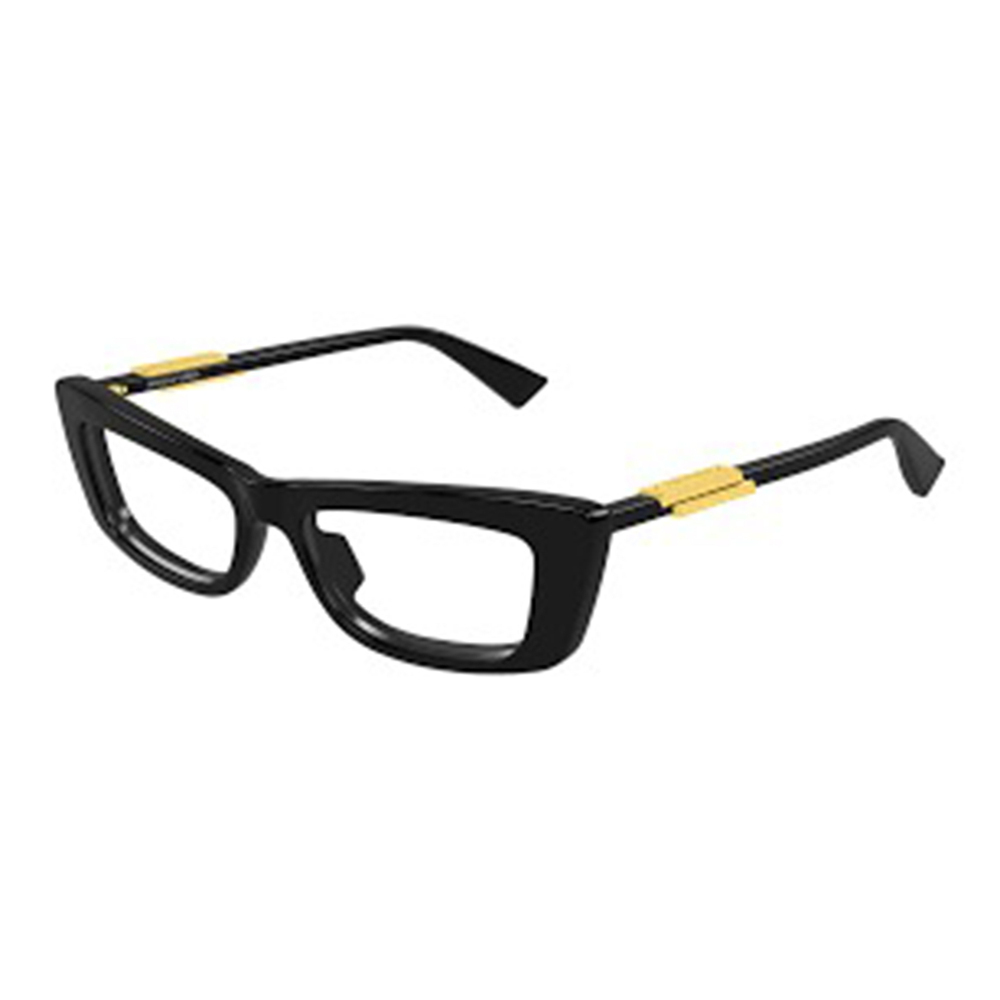 NWT Bottega Veneta BV1449o Black 55mm Eyeglasses